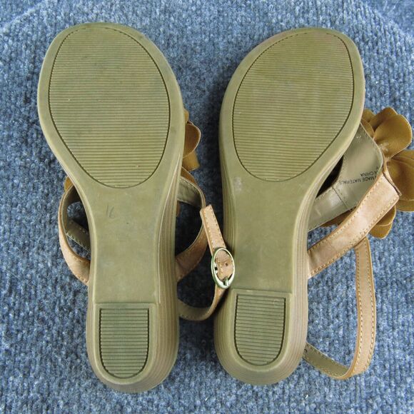 White Mountain‎ Women's Goofy Thong Brown Synthetic Size 7M Gently Used 2025 - Picture 8 of 10